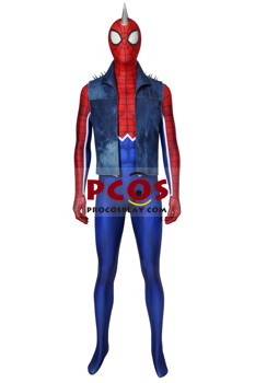 Picture of Spider-Geddon Hobart Brown Spider-Punk Cosplay Costume mp005427
