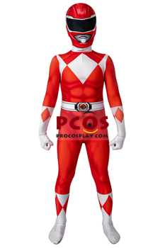 Picture of Rangers Power Rangers Tyranno Ranger Geki Cosplay Jumpsuit for Kids C00505
